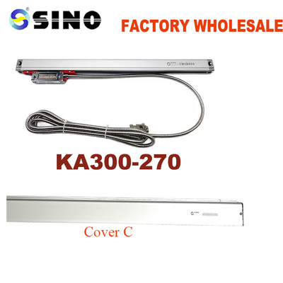 KA300 270mm γραμμική κλίμακα 320mm γυαλιού ψηφιακός ανάγνωσης κυβερνήτης κιγκλιδωμάτων συστημάτων DRO SINO