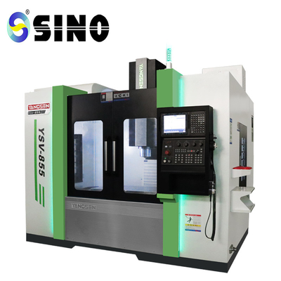 SINO YSV-1160 3 άξονες Μεταλλικό CNC Κέντρο κάθετης μηχανικής με τύπο μετάδοσης DDS