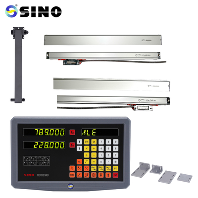 SINO SDS2MS Ψηφιακή ανάγνωση 2 άξονες Οπτική γωνία Γραμμικός κωδικοποιητής μήκος 7-102cm Για φρεατομηχανή