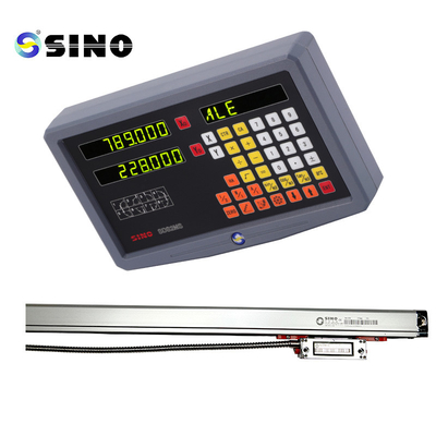 SINO SDS2MS 2 Άξονες Ψηφιακή Ανάγνωση Σύστημα DRO Πολυλειτουργικό με KA300 Γραμμική Κλίμακα Για Στροφείο