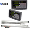 SINO SDS6-3V Ψηφιακή ένδειξη DRO 3 Axis 1um Glass Linear Scale Meter Machine Lathe