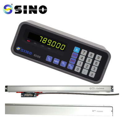 TTL Μονοάξονα σύστημα ψηφιακής ανάγνωσης SINO DRO SDS3-1 με διαφανή κάλυψη γραμμικό κωδικοποιητή