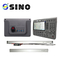 SINO 4 εξαρτήσεις επίδειξης εξαρτήσεων SDS200 DRO ανάγνωσης άξονα LCD ψηφιακές που ξύνουν τη γραμμική κλίμακα