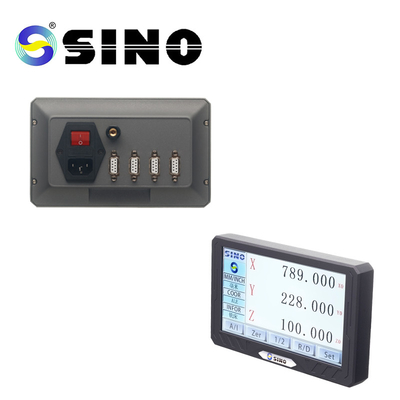 Τριάξονα ψηφιακή οθόνη αναγνώρισης LCD SINO SDS200S Γραμμικός οπτικός κωδικοποιητής
