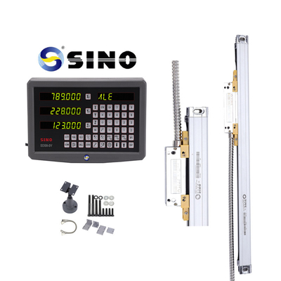 Σύστημα ψηφιακής ανάγνωσης 3 άξων SINO DRO SDS6-3V με TTL Linear Encoder Ruler για μηχανή άλεσης στροφείου