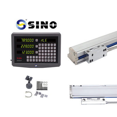 Σύστημα ψηφιακής ανάγνωσης 3 άξων SINO DRO SDS6-3V με TTL Linear Encoder Ruler για μηχανή άλεσης στροφείου