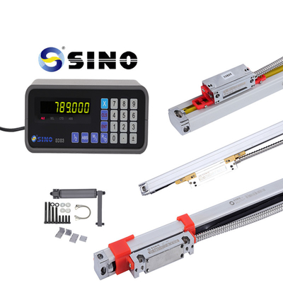 TTL Μονοάξονα σύστημα ψηφιακής ανάγνωσης SINO DRO SDS3-1 με διαφανή κάλυψη γραμμικό κωδικοποιητή