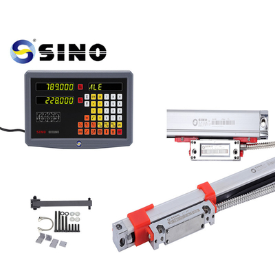 SDS 2MS 2-άξονας ψηφιακή ανάγνωση Dro Color Panel Linear Scale Series Milling Machine