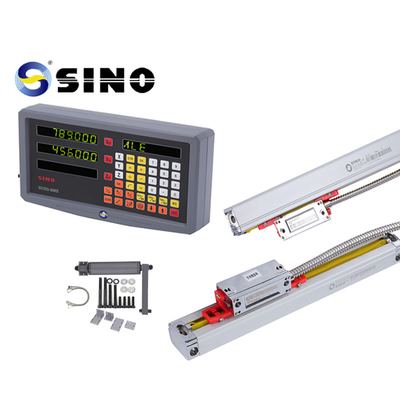 Σύστημα ψηφιακής ανάγνωσης 3-άξονα SINO SDS2-3MS DRO Glass Linear Ruler για μηχανή άλεσης στροφείου