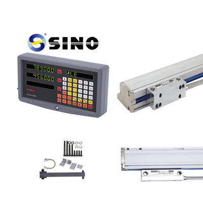 Σύστημα ψηφιακής ανάγνωσης SINO SDS2-3MS ψηφιακή ανάγνωση οθόνης DRO με γραμμικό κωδικοποιητή τριών αξόνων για μηχανή αλεξιπλαστικής