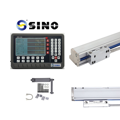 SINO SDS5-4VA Ψηφιακό μετρητή οθόνης με 4 άξονες LCD οθόνη Γενικές αναγνώσεις για φρεατομηχανή