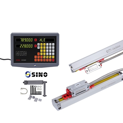 SINO Γραμμική μαγνητική κλίμακα Dro Kit SDS2MS Ψηφιακή ανάγνωση 2 άξονες Για φρεατομηχανές