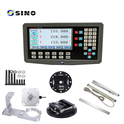 SDS2-3VA LCD DRO 3 άξονας ψηφιακή ανάγνωση ψηφιακό ράφι για μηχανή στροφής οπτική γραμμική κλίμακα
