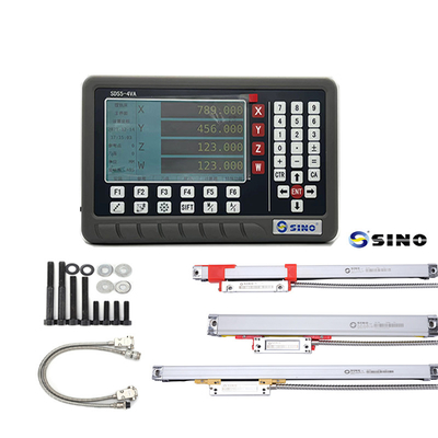 SINO SDS5-4VA Ψηφιακό μέτρο οθόνης με LCD οθόνη τεσσάρων αξόνων Γενικές αναγνώσεις για το εργοστάσιο lateh
