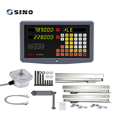 SINO SDS2MS 2 Axia DRO Ψηφιακή ανάγνωση με γραμμικό κωδικοποιητή για μηχανή αλέσεως στροφείου