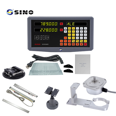 Σύστημα ψηφιακής ανάγνωσης (DRO) SINO SDS2MS 2 άξονων για ράβδους με RoHS, πολυλειτουργικά συστήματα μέτρησης