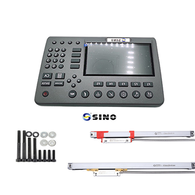 SINO SDS200 4 άξονες Μεταλλική LCD SINO Ψηφιακό σύστημα ανάγνωσης 285x195x53cm Ανθεκτικό με γραμμικό εξοπλισμό κωδικοποίησης