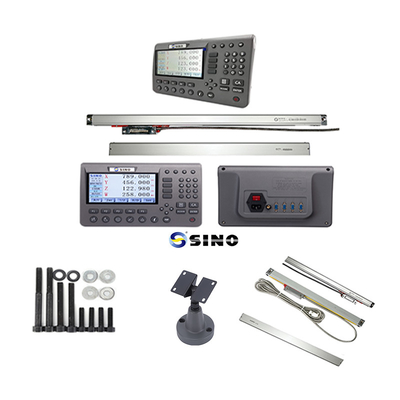 SINO SDS200 4 άξονες Μεταλλική LCD SINO Ψηφιακό σύστημα ανάγνωσης 285x195x53cm Ανθεκτικό με γραμμικό εξοπλισμό κωδικοποίησης