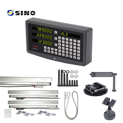 3 άξονες SINO SDS6-3VE Πολυδιάθετο με LED DRO, EIA-422-A Κίτ ψηφιακής ανάγνωσης σήματος για μηχανή EDM