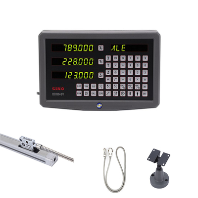 SINO 3 Axis DRO Kit SDS6-3V Ψηφιακό σύστημα ανάγνωσης με πολυλειτουργικό σήμα TTL RS232-C Έκδοση για το ελατήριο
