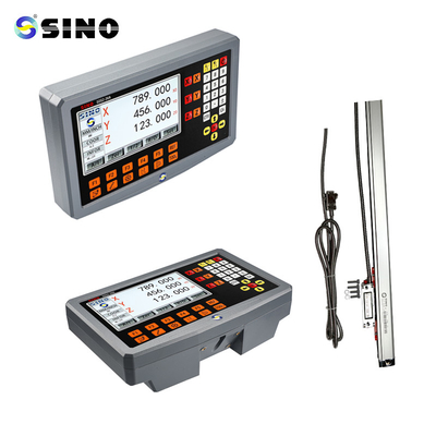 Γυάλινη γραμμική κλίμακα SINO SDS2-3VA 3 άξονες LCD ψηφιακή αναγνώριση 3 κομμάτια KA-300-970mm