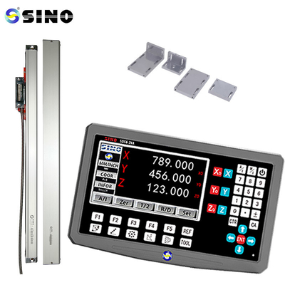 Στρογγυλομηχανή 3 άξονες Dro Display TTL Στρίψιμο CNC Boring Machine 5um SINO Ψηφιακή ανάγνωση