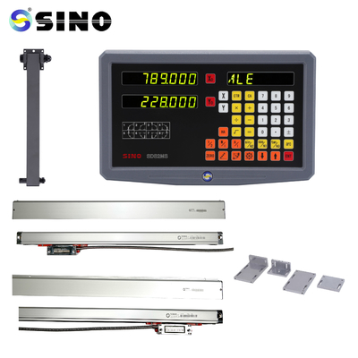 SINO TTL RoHS 2 Άξονες Ψηφιακή Ένδειξη SDS2MS Για Τόρνο, Πολυλειτουργικά Συστήματα Μέτρησης DRO με γραμμικό κωδικοποιητή