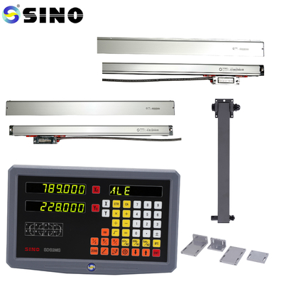 SINO TTL RoHS 2 Άξονες Ψηφιακή Ένδειξη SDS2MS Για Τόρνο, Πολυλειτουργικά Συστήματα Μέτρησης DRO με γραμμικό κωδικοποιητή