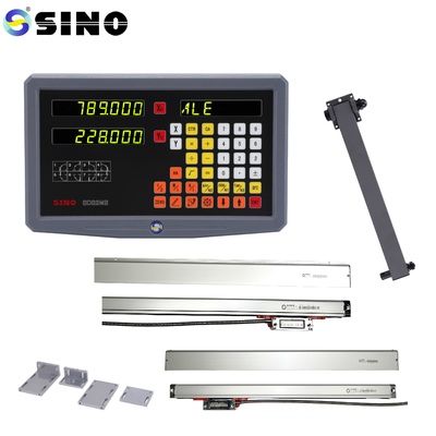 Σύστημα ψηφιακής ανάγνωσης 3-άξονα DRO SINO SDS2-3MS Γυάλινος γραμμικός βασιλιάς για μηχανή άλεσης γραμμωτήρα