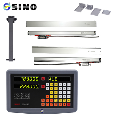 SINO SDS-2MS 2 άξονας ψηφιακή ανάγνωση DRO γραμμική κλίμακα κωδικοποιητής για πλεξίματος τρυπών μηχανές