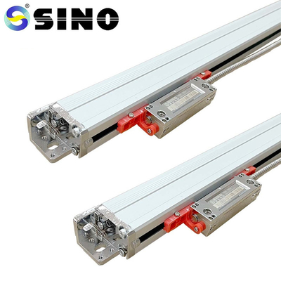 SINO KA600-2000mm DRO γραμμική κλίμακα γυαλιού με TTL 5um ελαστικό ρυμουλκητή κωδικοποιητή για φρεαρίστρια ελαστικό
