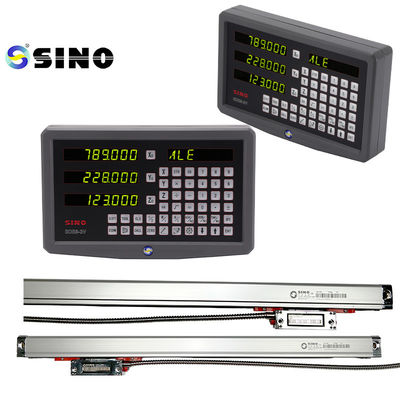 Καλή τιμή SINO SDS6-3V Grey Digital Readout Kits DRO 3 Axis 1um Glass Linear Scale Meter Flearing Machine σε απευθείας σύνδεση