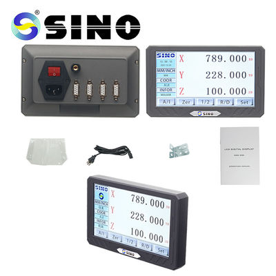 Καλή τιμή Πλήρης μηχανή άλεσης οθόνης αφής LCD DRO 0.005mm πρακτικό μέταλλο δύο αξόνων ψηφίσματος σε απευθείας σύνδεση