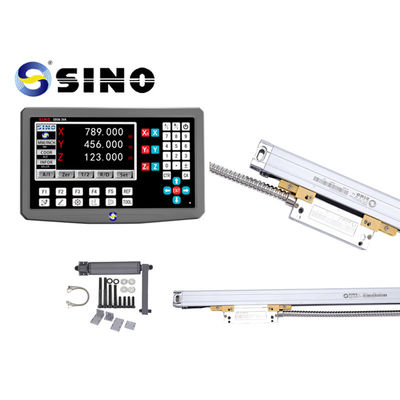 Καλή τιμή Με οπτική ψηφιακή γραμμική κλίμακα υψηλής ακρίβειας μετάλλου 3 άξονες ψηφιακό σύστημα ανάγνωσης σε απευθείας σύνδεση