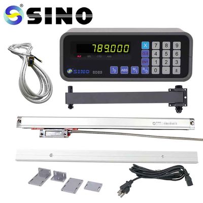 Καλή τιμή Ενιαία μηχανή DRO άξονα EDM RoHS ανθεκτική με 7 πράσινες οδηγήσεις ψηφίων σε απευθείας σύνδεση